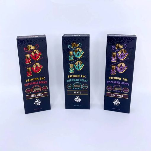 The 10-10 boys 1 gram disposable vape pen and package for thc oil bulk wholesale